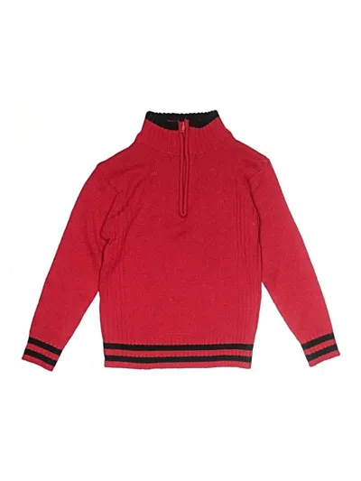 Pre-owned Assorted Brands Kids' Pullover Sweater In Red