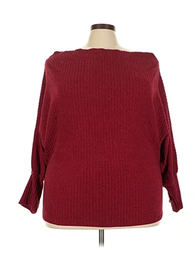 Pre-owned Assorted Brands Pullover Sweater In Red