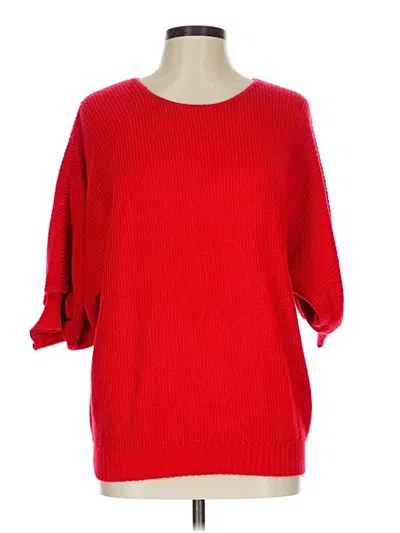 Pre-owned Assorted Brands Pullover Sweater In Red