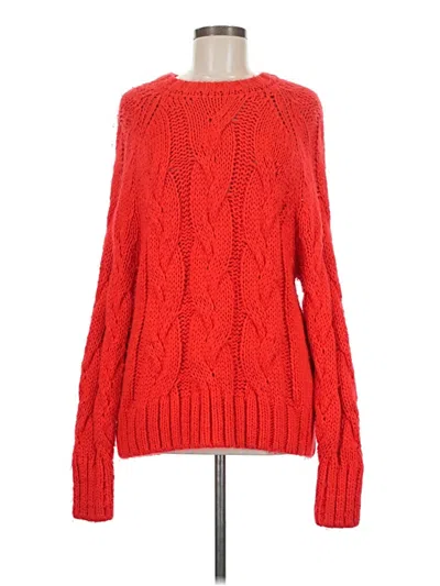 Pre-owned Assorted Brands Pullover Sweater In Red