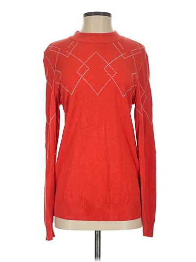 Pre-owned Assorted Brands Pullover Sweater In Red