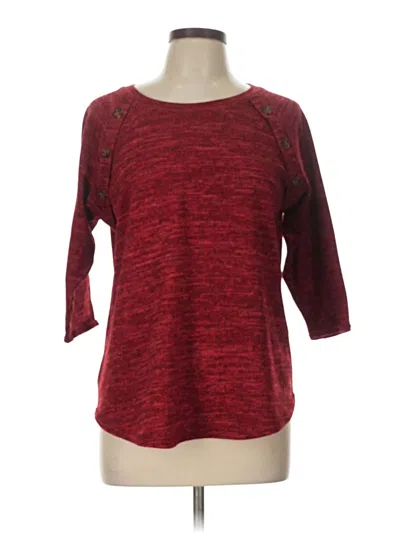 Pre-owned Assorted Brands Pullover Sweater In Red