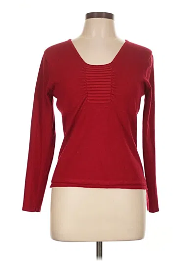 Pre-owned Assorted Brands Pullover Sweater In Red