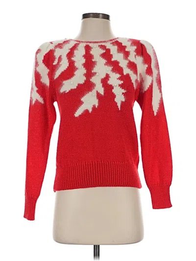 Pre-owned Assorted Brands Pullover Sweater In Red