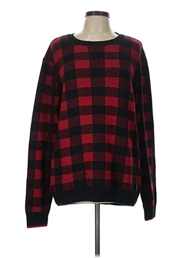 Pre-owned Assorted Brands Pullover Sweater In Red