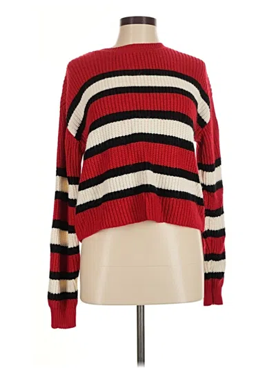 Pre-owned Assorted Brands Pullover Sweater In Red