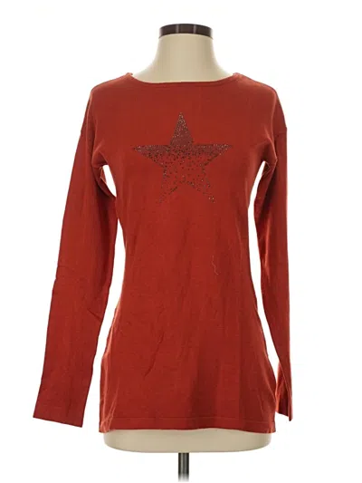 Pre-owned Assorted Brands Pullover Sweater In Red