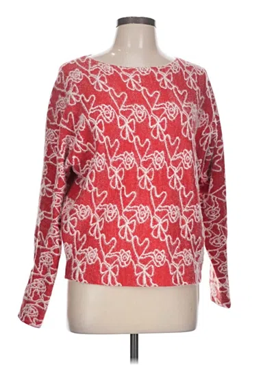 Pre-owned Assorted Brands Pullover Sweater In Red