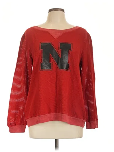 Pre-owned Assorted Brands Pullover Sweater In Red