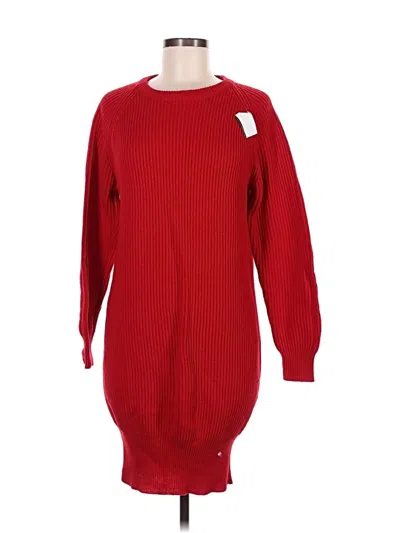 Pre-owned Assorted Brands Pullover Sweater In Red