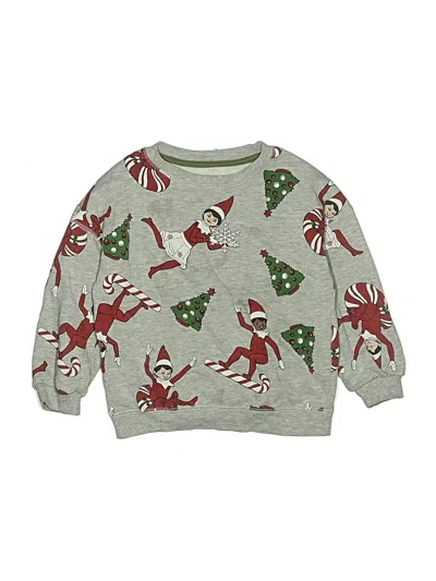 Pre-owned Assorted Brands Kids' Pullover Sweater In Silver