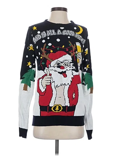 Pre-owned Assorted Brands Pullover Sweater In Silver