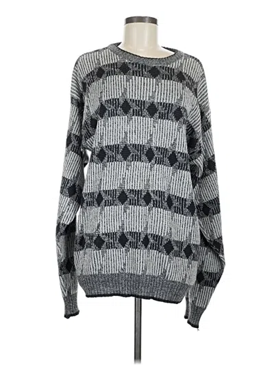 Pre-owned Assorted Brands Pullover Sweater In Silver