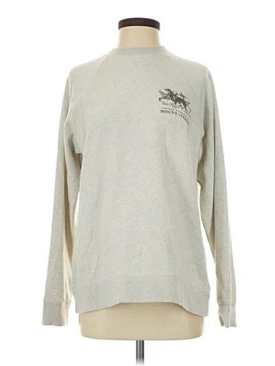 Pre-owned Assorted Brands Pullover Sweater In Silver