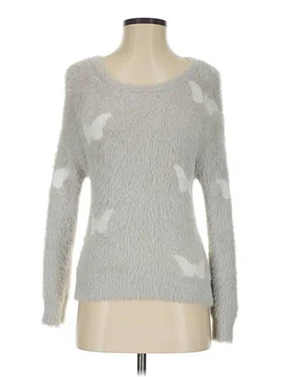 Pre-owned Assorted Brands Pullover Sweater In Silver