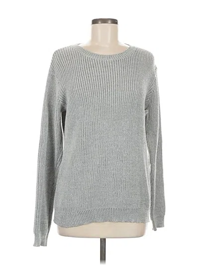 Pre-owned Assorted Brands Pullover Sweater In Silver