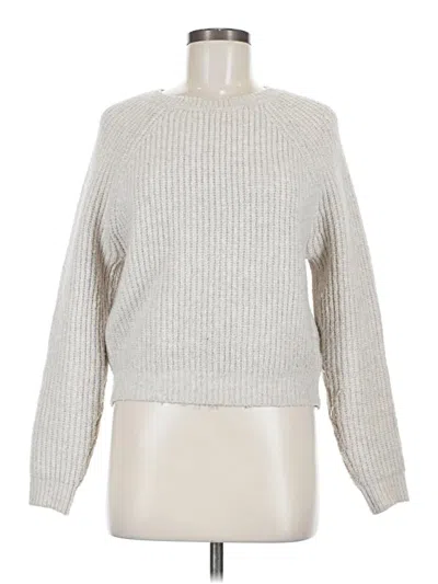 Pre-owned Assorted Brands Pullover Sweater In Silver