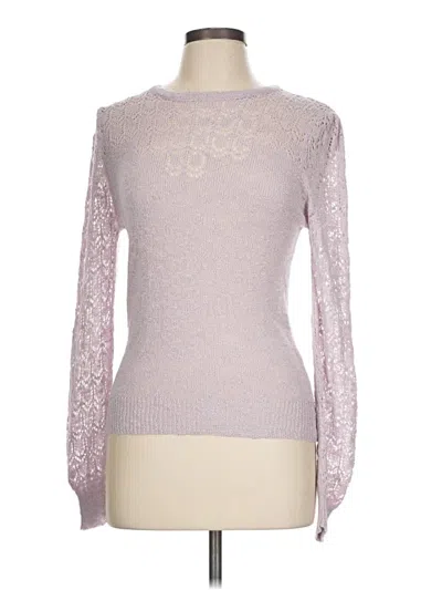 Pre-owned Assorted Brands Pullover Sweater In Silver