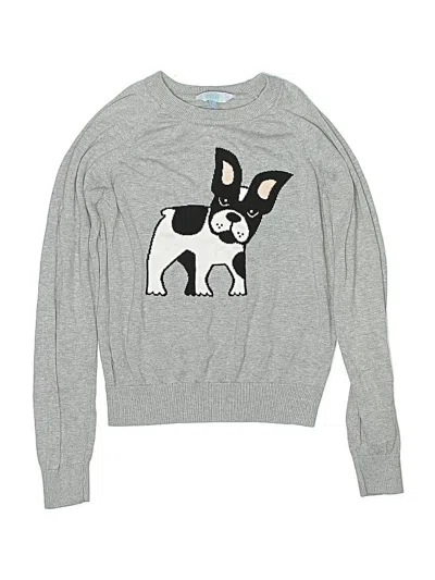 Pre-owned Assorted Brands Kids' Pullover Sweater In Silver
