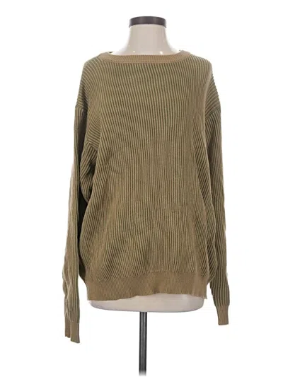 Assorted Brands Pullover Sweater In Tan