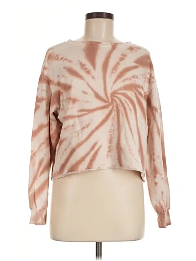 Pre-owned Assorted Brands Pullover Sweater In Tan