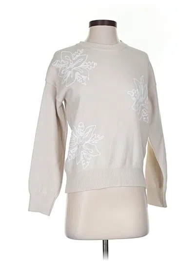 Pre-owned Assorted Brands Pullover Sweater In Tan