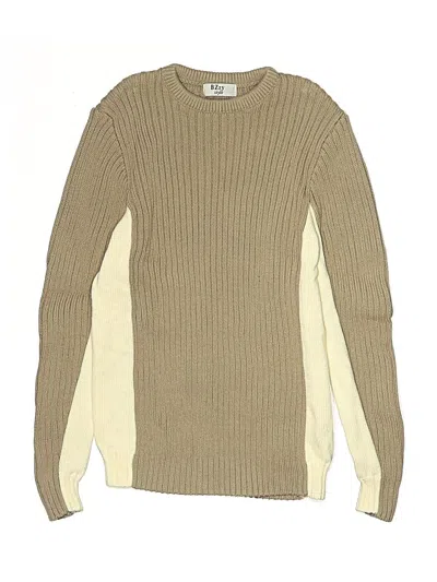 Pre-owned Assorted Brands Kids' Pullover Sweater In Tan