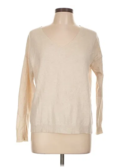 Pre-owned Assorted Brands Pullover Sweater In Tan