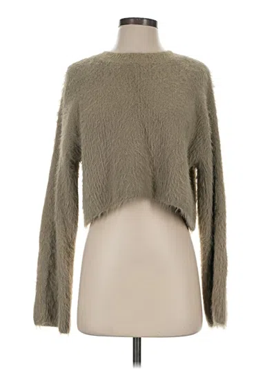 Pre-owned Assorted Brands Pullover Sweater In Tan