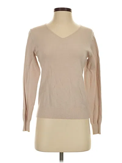 Pre-owned Assorted Brands Pullover Sweater In Tan