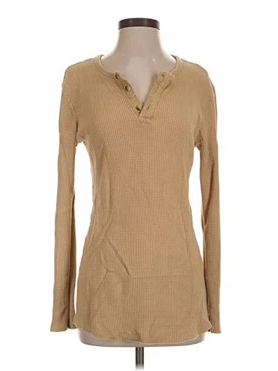 Pre-owned Assorted Brands Pullover Sweater In Tan