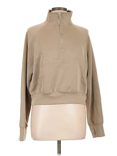 Pre-owned Assorted Brands Pullover Sweater In Tan