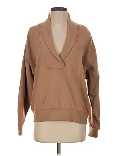 Assorted Brands Pullover Sweater In Tan