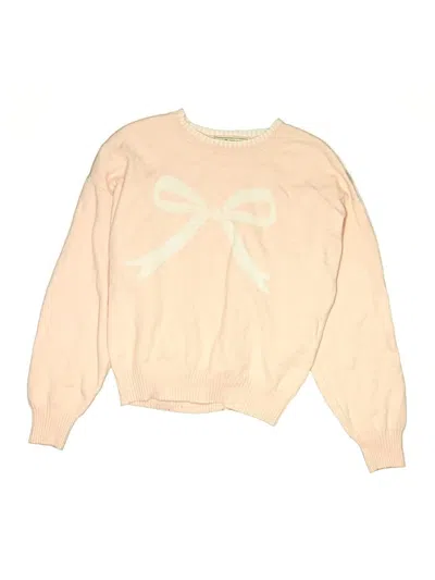Pre-owned Assorted Brands Kids' Pullover Sweater In Tan