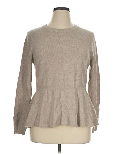 Assorted Brands Pullover Sweater In Tan