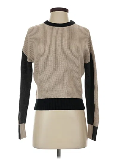 Pre-owned Assorted Brands Pullover Sweater In Tan