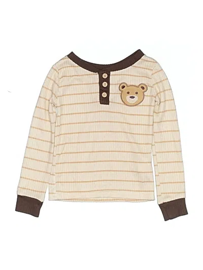 Pre-owned Assorted Brands Kids' Pullover Sweater In Tan