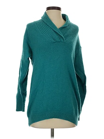 Pre-owned Assorted Brands Pullover Sweater In Teal