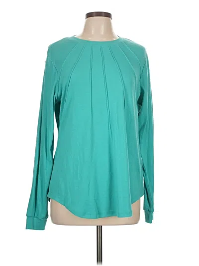 Pre-owned Assorted Brands Pullover Sweater In Teal