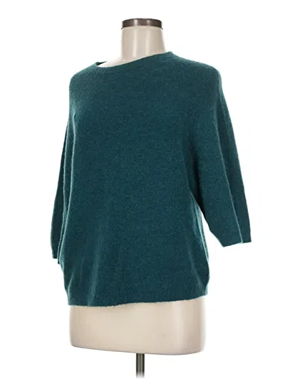 Pre-owned Assorted Brands Pullover Sweater In Teal