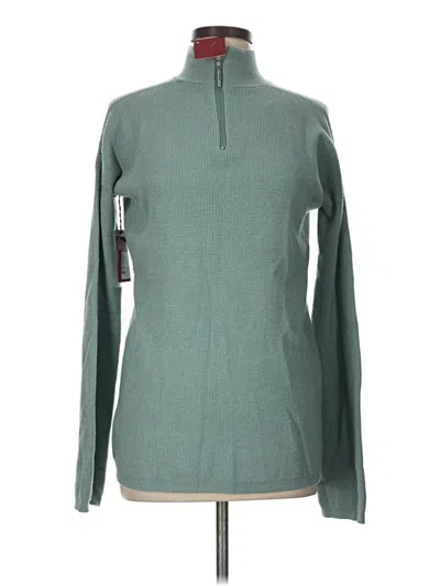 Pre-owned Assorted Brands Pullover Sweater In Teal