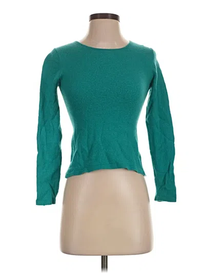 Pre-owned Assorted Brands Pullover Sweater In Teal