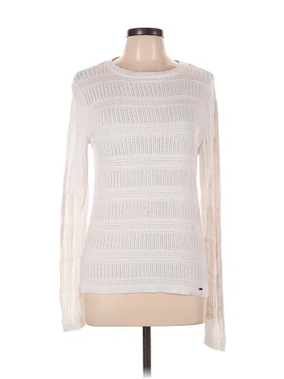 Pre-owned Assorted Brands Pullover Sweater In White