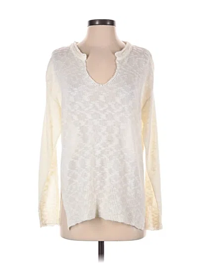 Pre-owned Assorted Brands Pullover Sweater In White