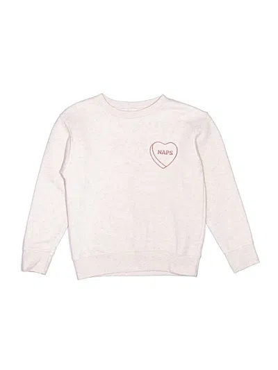 Pre-owned Assorted Brands Kids' Pullover Sweater In White