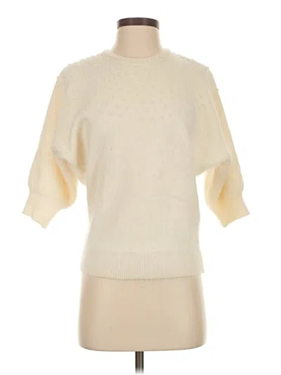 Pre-owned Assorted Brands Pullover Sweater In White