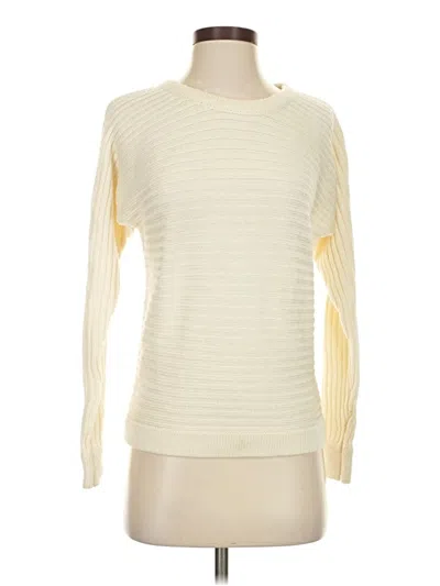 Pre-owned Assorted Brands Pullover Sweater In White