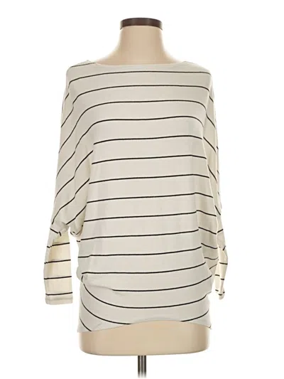 Pre-owned Assorted Brands Pullover Sweater In White