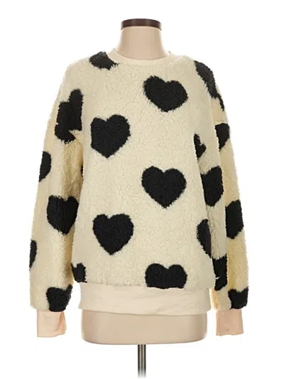 Pre-owned Assorted Brands Pullover Sweater In White