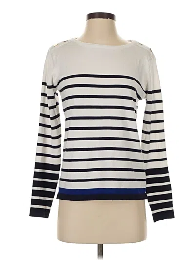 Pre-owned Assorted Brands Pullover Sweater In White